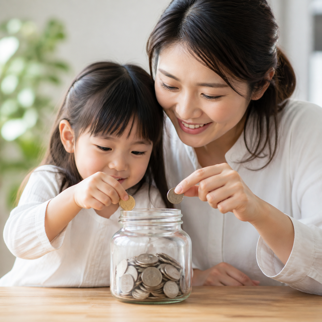 子どもの将来を支える親子