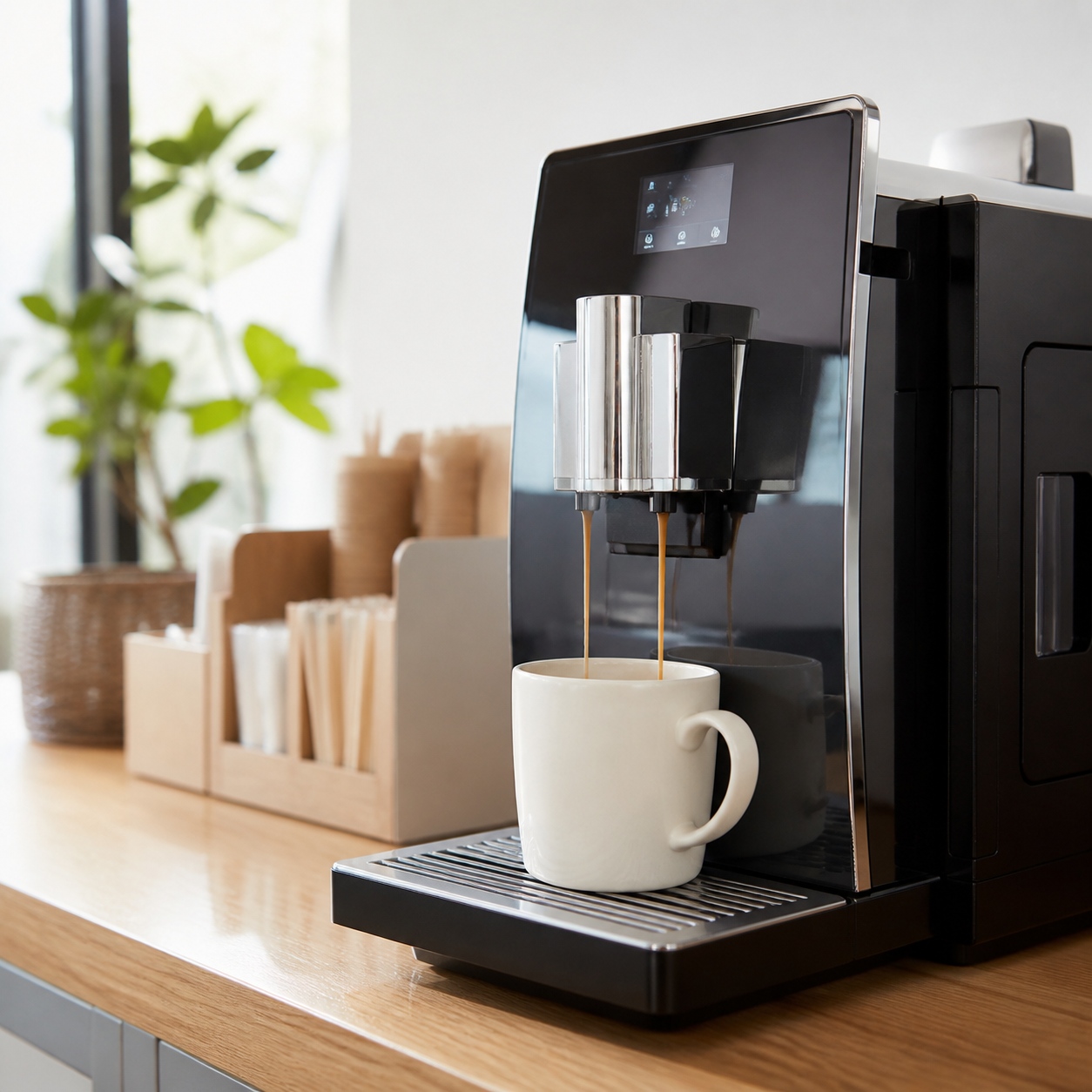 オフィスのコーヒーメーカー
